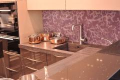 Стеновая панель из глянцевого стекла Vitrodesign by Ligron, декор арт. 163 Брецо